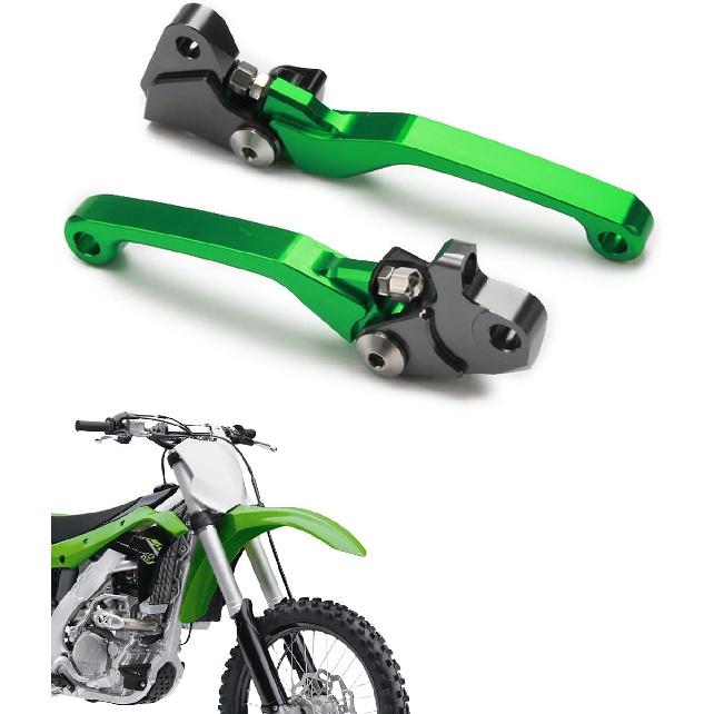 

Dirt Bike Clutch Brake Levers for KX250F/450F 2013-2018, KX250 2019-2020, YZ125/250 2008-2014, YZ250F 2007-2008, YZ450F 2008, Vintage Green Vintage Green