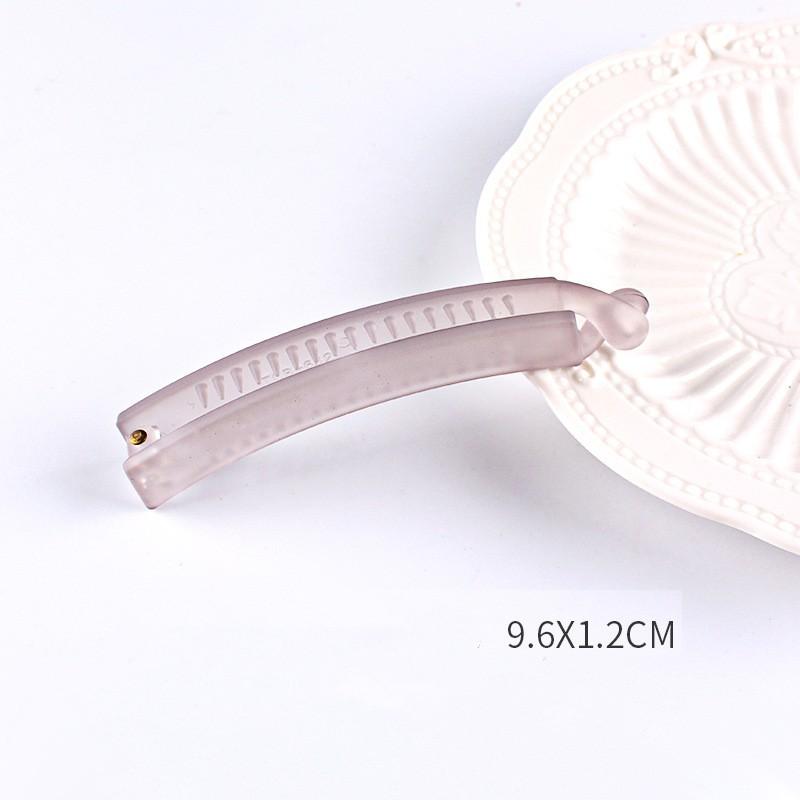 New Color Pan Hair Banana Clip Light Luxury Stone High-end Fashion Ponytail Clip Hair Accessories Hairpin