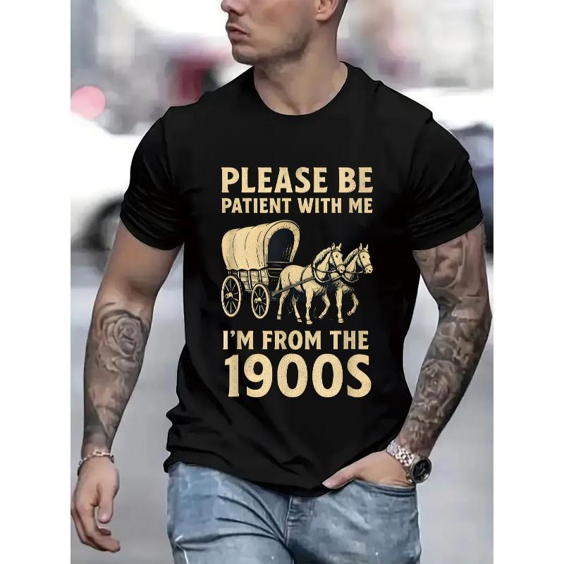European sizes Comfortable Crew Neck Casual Men's TShirt ShortSleeves Menswear Tshirt Summer Spring Streetwear Trendy Letter Print shirt Tees