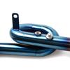 Yamaha R25/R30 Swirl Front Mid-Section Bend Hexagonal Exhaust Pipe (Half Blue)