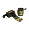 1 Pair Fitness Wrist Wrap Adjustable Elastic Wristband with Thumb Strap Breathable Sweat-Wicking Unisex Athletic Wrist Wrap