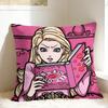 Pillow Cover MMean Girls BBurn Book  Retro Trendy Pillow Case For Wedding Party Home Decor Pillowcases