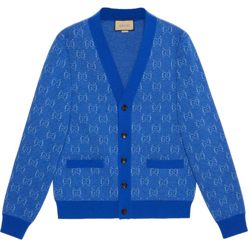 Gucci Gg Jacquard Cardigan 761550-XKDK5-4931