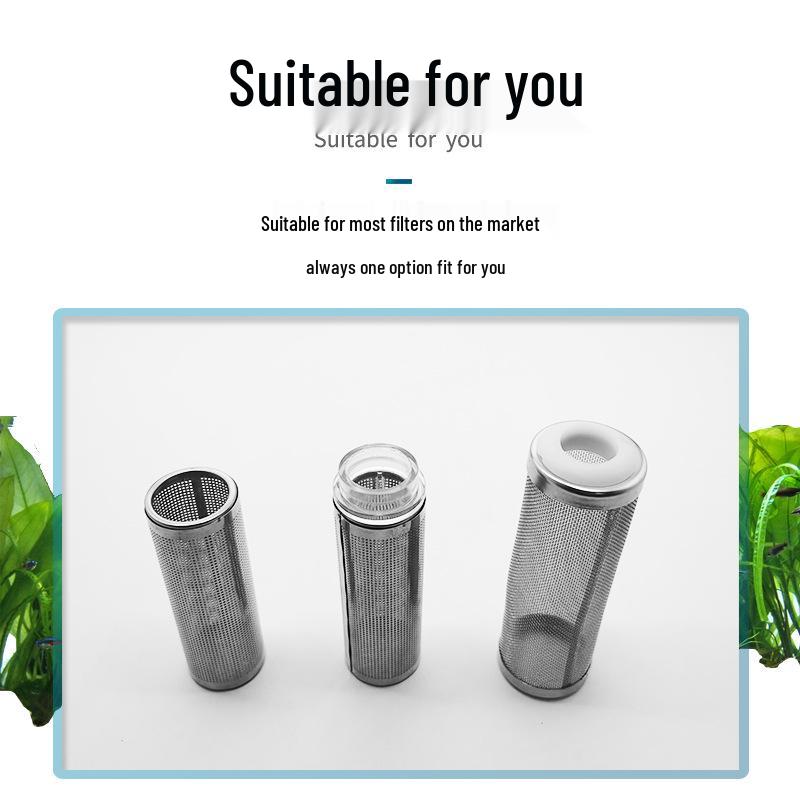 Stainless Steel Fish Tank Inlet Protector Filter Mesh