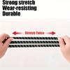 1pcs Bike Bungee Cords, 3-in-1 Heavy Duty Adjustable Long Bungee Straps With Hooks, Elastic Rubber Flat Bungee Cords Rope With Plastic Hooks