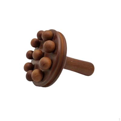 Mushroom Shape Massage Tool Meridian Brush 10 Heads Multipurpose Total Body Massager