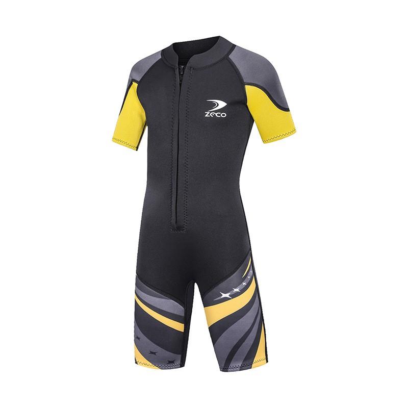 2.5MM Children's Diving Suit Small Middle Children One-piece Thick Warm Snorkeling Surfing Swimsuit Student