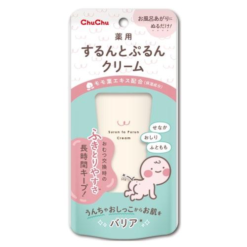 

JEX ChuChu Лечебный Гладкий и Пуруновый Крем, 30г, для Салфеток для Какашек и Мочи, Увлажняющий, Долговечный, Смены Подгузников, Сделано с Листом Персика, Сделано в