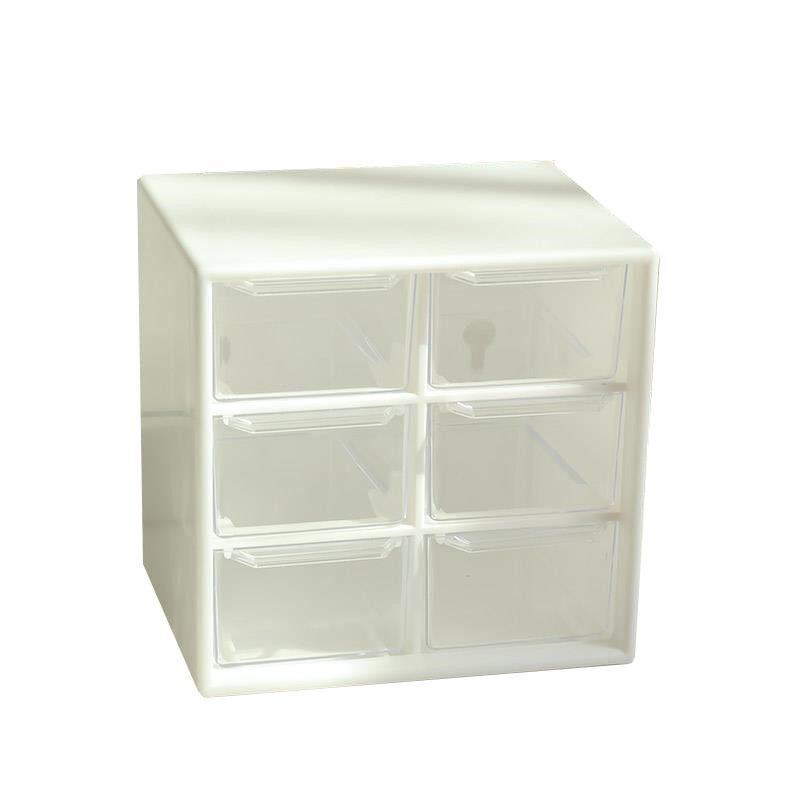 Okouzlující 9-přihrádkový stolní organizér se zásuvkou na poznámkový blok pro koleje