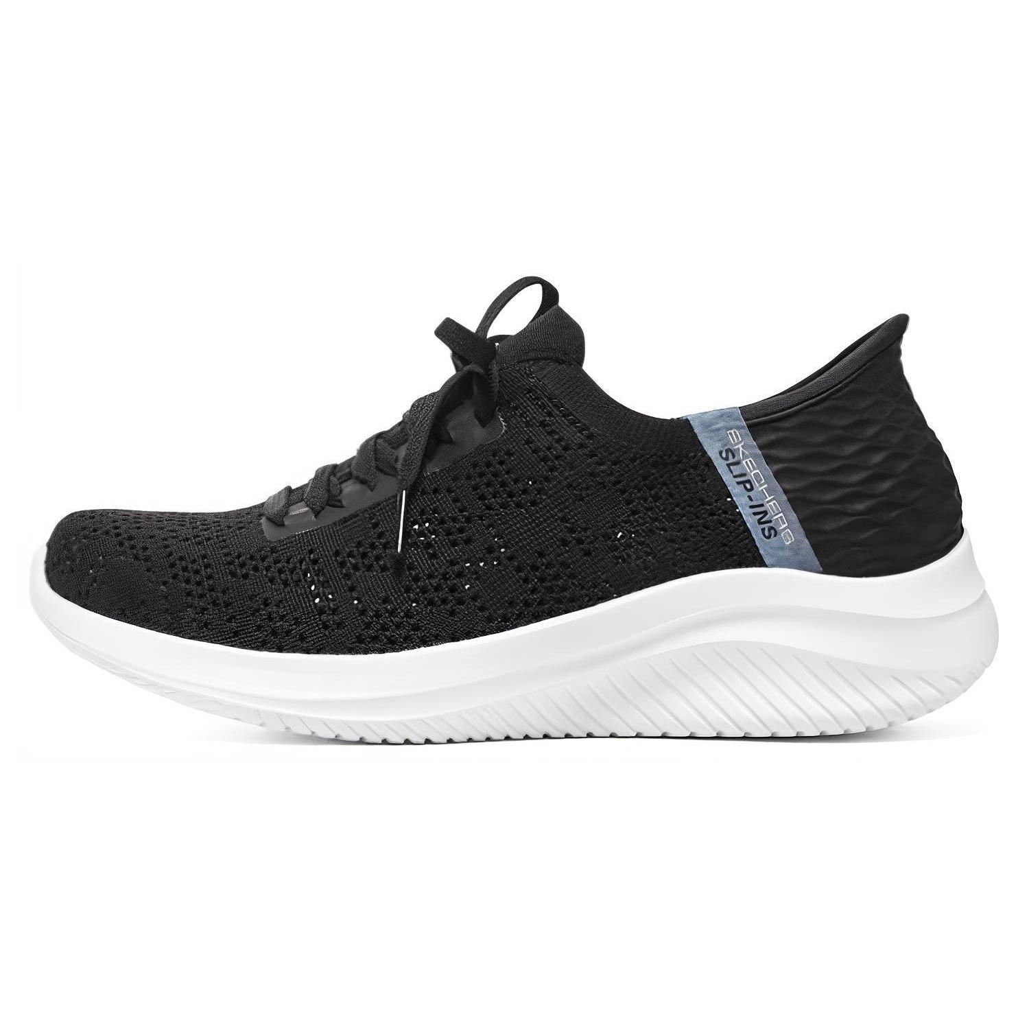 (WMNS) Skechers Ultra Flex 3.0 Slip-Ins Black Women s 896211-BKW EU 35