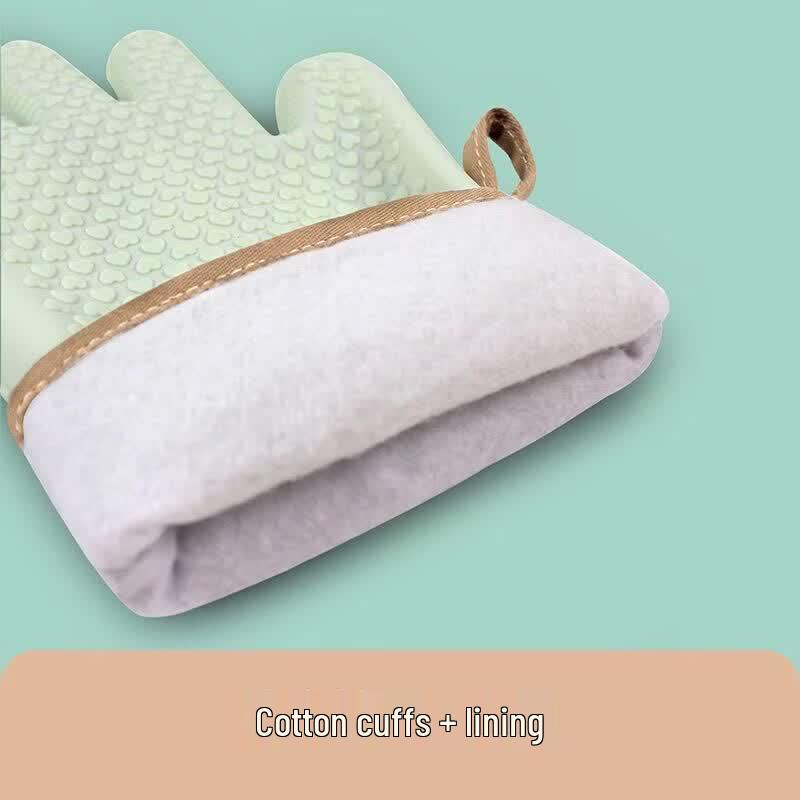 ZISIZ Silicone Heat Resistant Oven Mitt