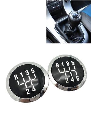 5/6-Gang Auto Styling Schaltknauf Kappe Emblem Abzeichen Abdeckung Hebel Stock Stift für Cruze 2008 2009 2010 2011 2012