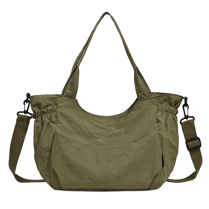 Borsa a Spalla Monocolore da Donna per Pendolari Borsa Tote da Esterno