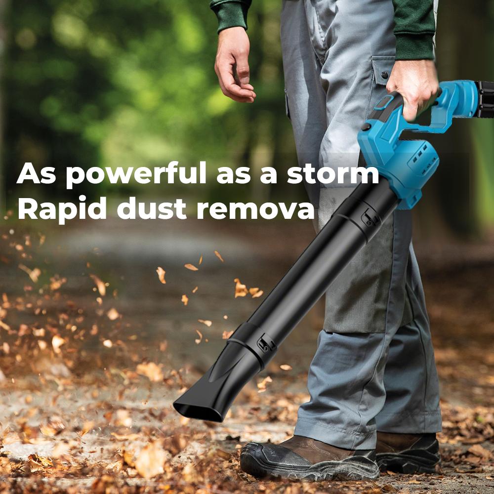 Suflător Electric Fără Perii Pentru Baterie Makita 18V Suflător de Frunze Fără Fir Suflătoare de Frunze și Zăpadă Ventilator Turbo Instrument de Curățare Praf