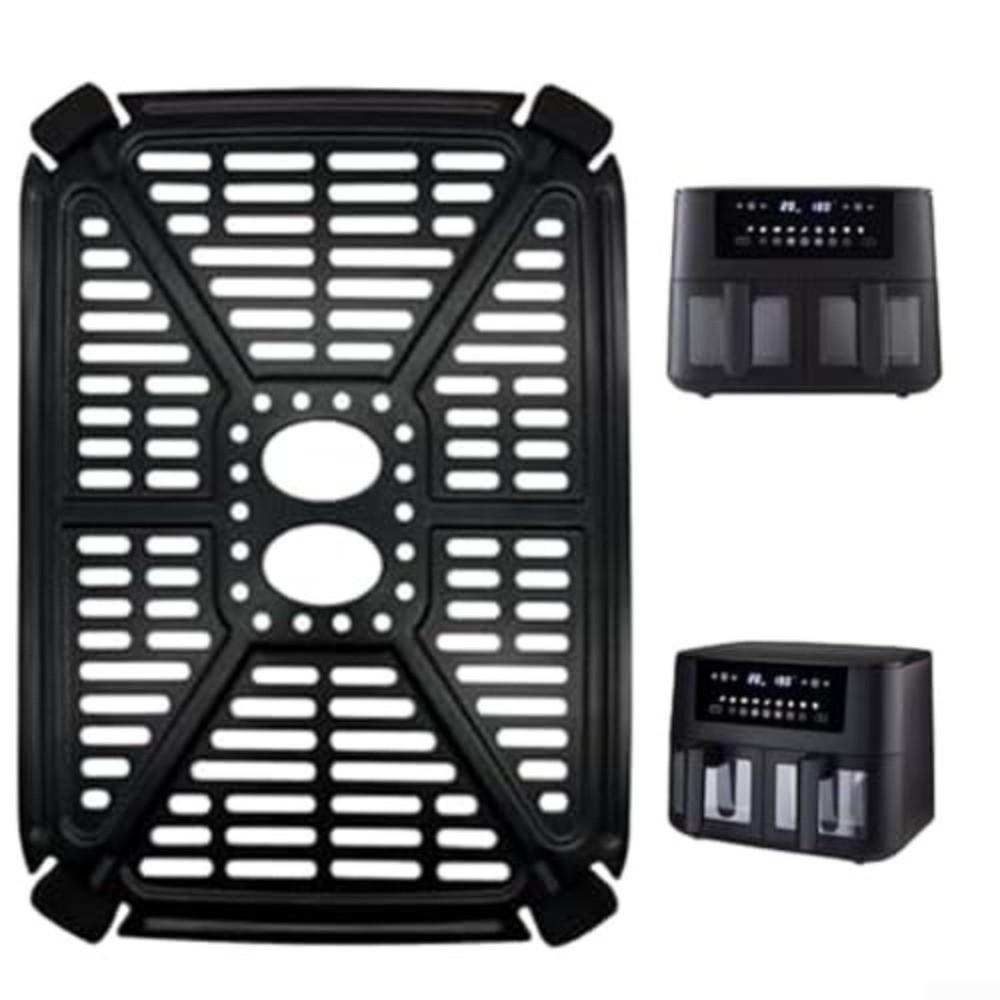 Rivestimento Antiaderente per Friggitrice ad Aria Quadrato Griglia per Friggitrice ad Aria Piatto Griglia per Friggitrice ad Aria Materiale per Uso Alimentare Utensili da Cucina