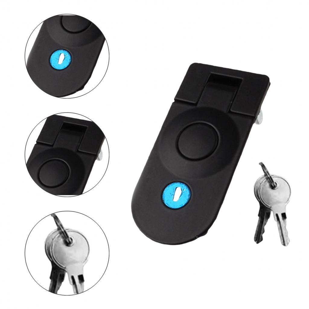 Compact Design Camper Latch Compression Push Lock Tool Box Lock Easy Push Button