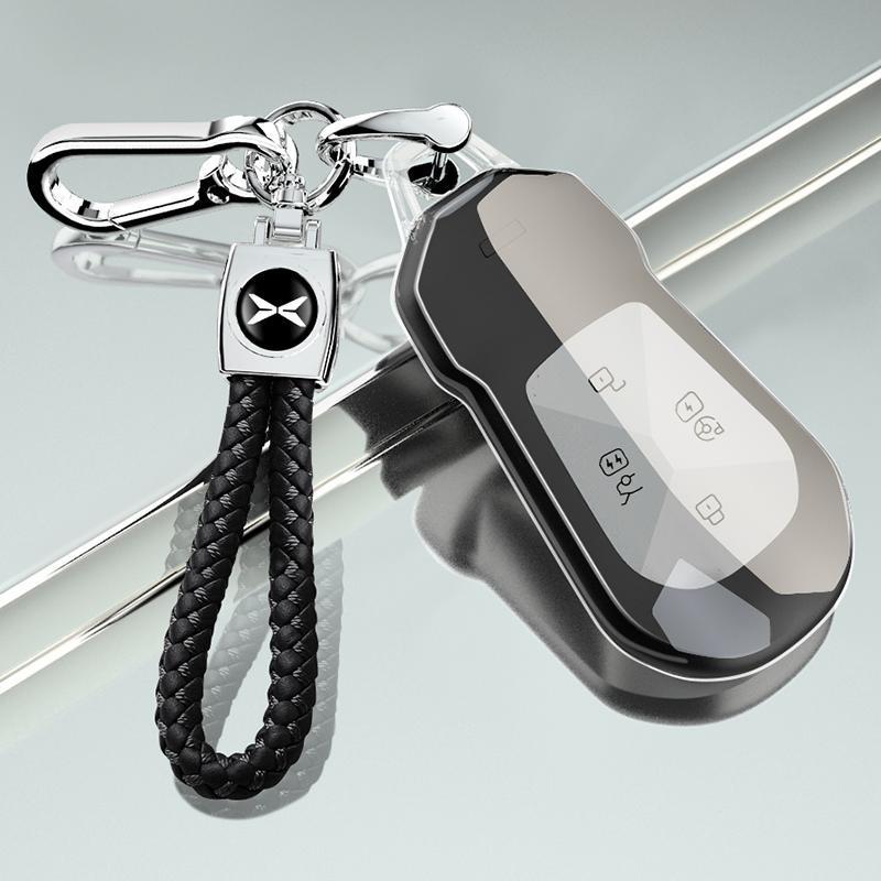 Xiaopeng Auto Schlüsseletui: Transparente, vollständig umhüllte Hülle für die Modelle G6, P7i, G3i, G9, P5