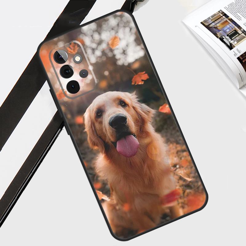 Golden Retriever Friend Case For Samsung Galaxy A12 A22 A32 A52 A56 A36 A26 A16 A06 A54 A34 A14 A13 A53 A15 A35 A55