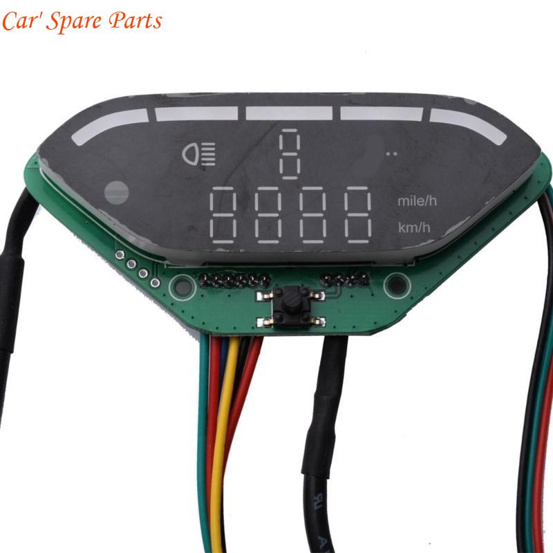 Y4UA 36V Electric Bike Display Controller Panel for Speed and Battery Tracking