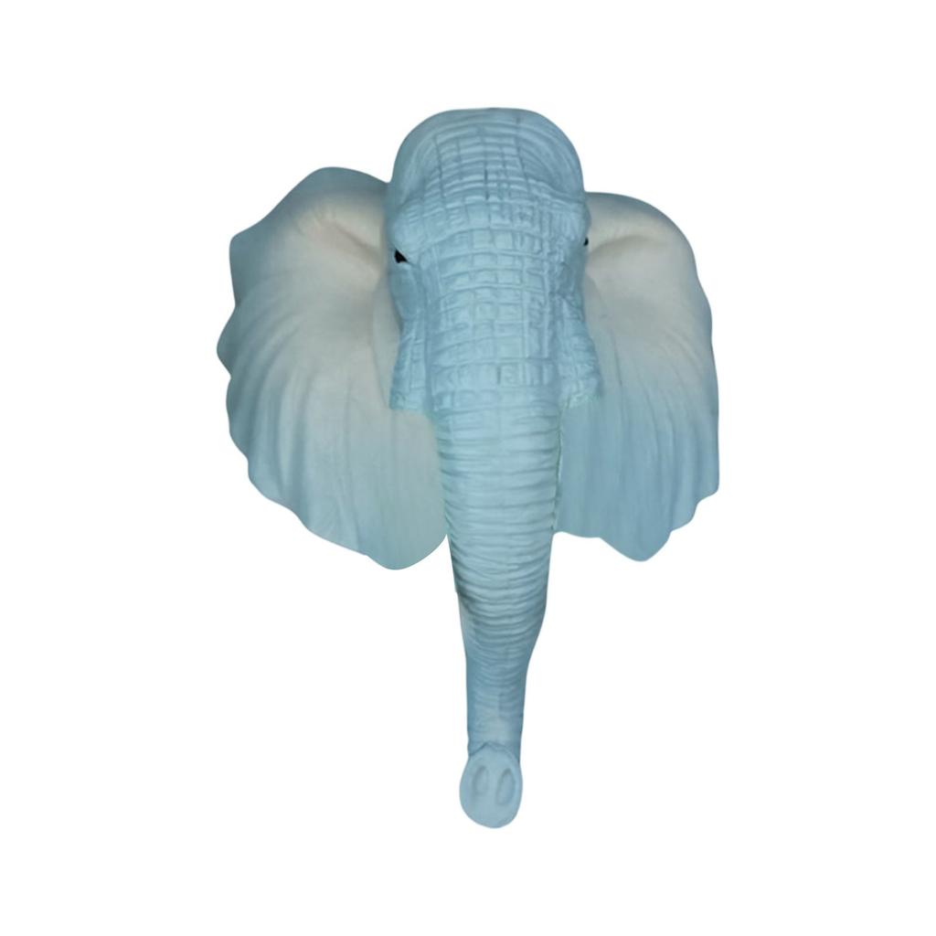 Simulated Wild Animal Head Model PVC Refrigerator Wall Mounted Car Decoration Children's Doll