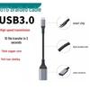 High-Speed Type-C To USB 3.0 OTG Adapter Cable for Mobile, Mouse, and Car Computer Connections