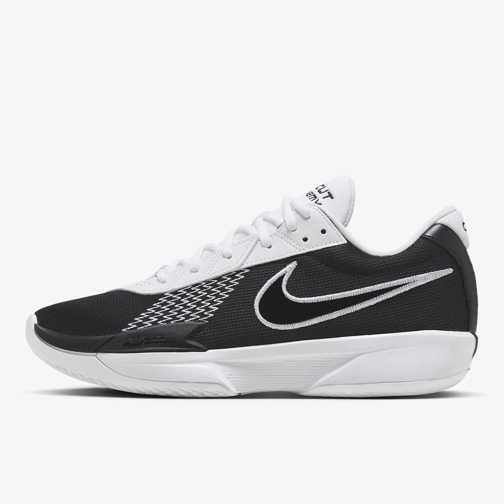 Nike Cut Academy Size Size G.T. EP, Black/White, FB2598-003, 24.0cm (Japan), 6.5