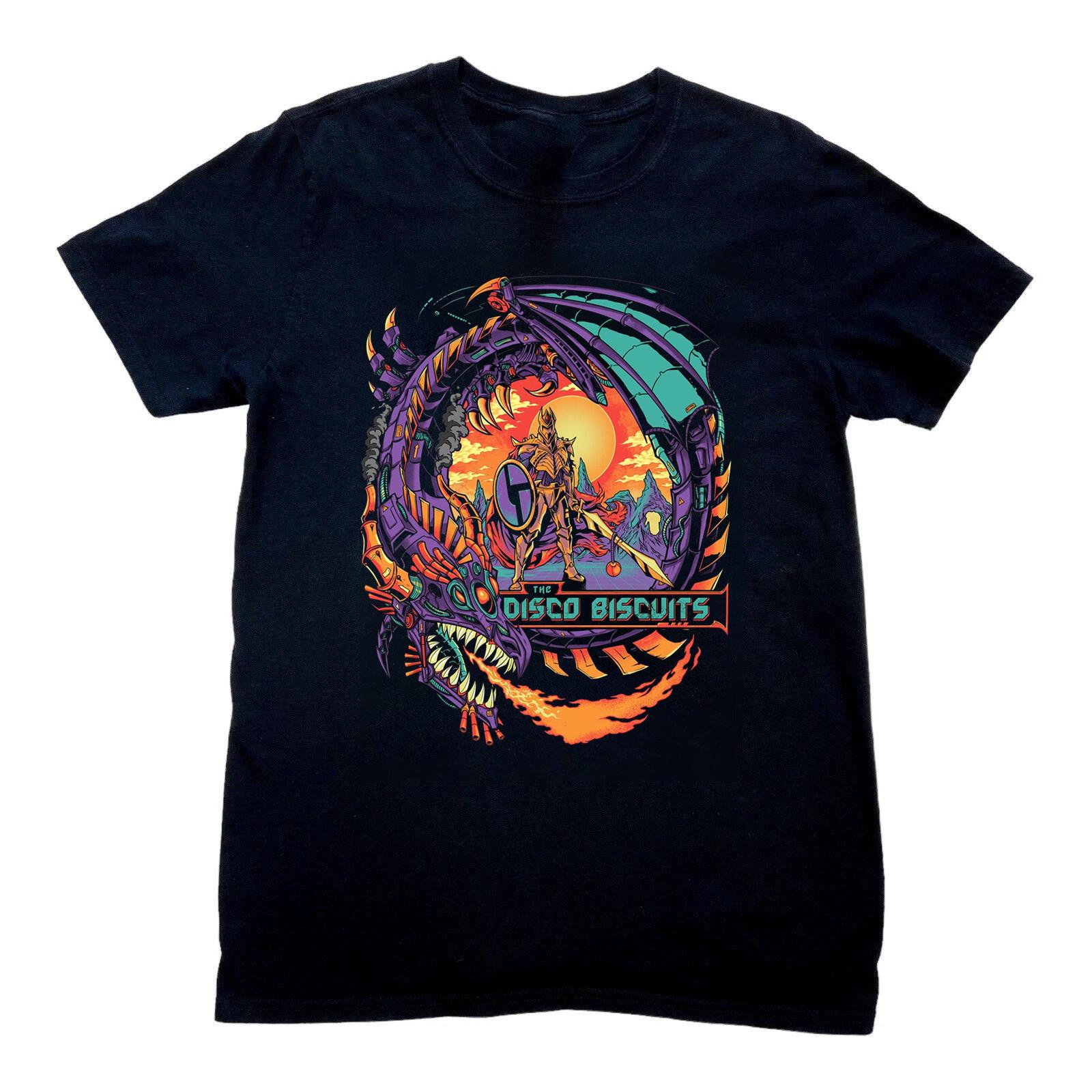 VTG Disco Biscuits Band The Classical Set Black S to 5XL Shirt SG529 S разноцветный