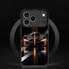 Edgy Neon Sports Car Graphic Glass phone case mobile phones for iphone 17 pro max cover for iPhone 17 16 15 14 13 12 pm Pro Plus