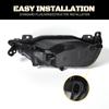 LED Fog Lamp For Volvo XC60 XC90 S90 V90 2018 2019 2020 2021-2025 Front Foglight Daytime Running Light DRL 31395865 31395866 12V