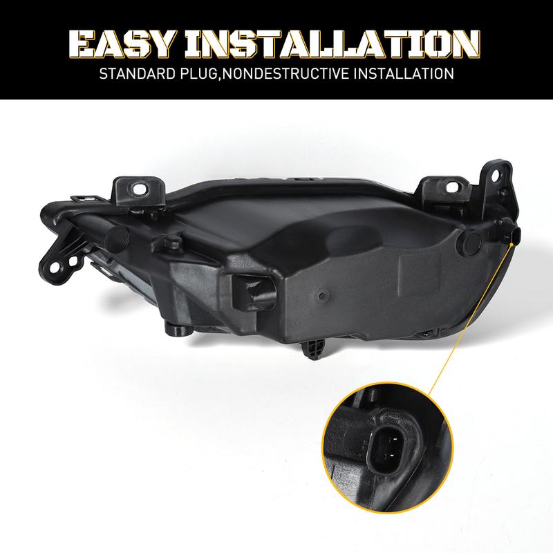 LED Fog Lamp For Volvo XC60 XC90 S90 V90 2018 2019 2020 2021-2025 Front Foglight Daytime Running Light DRL 31395865 31395866 12V
