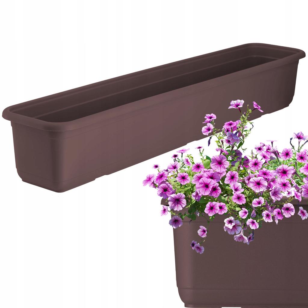 KADAX Skrzynka Balkonowa 80cm Doniczka Na Kwiaty