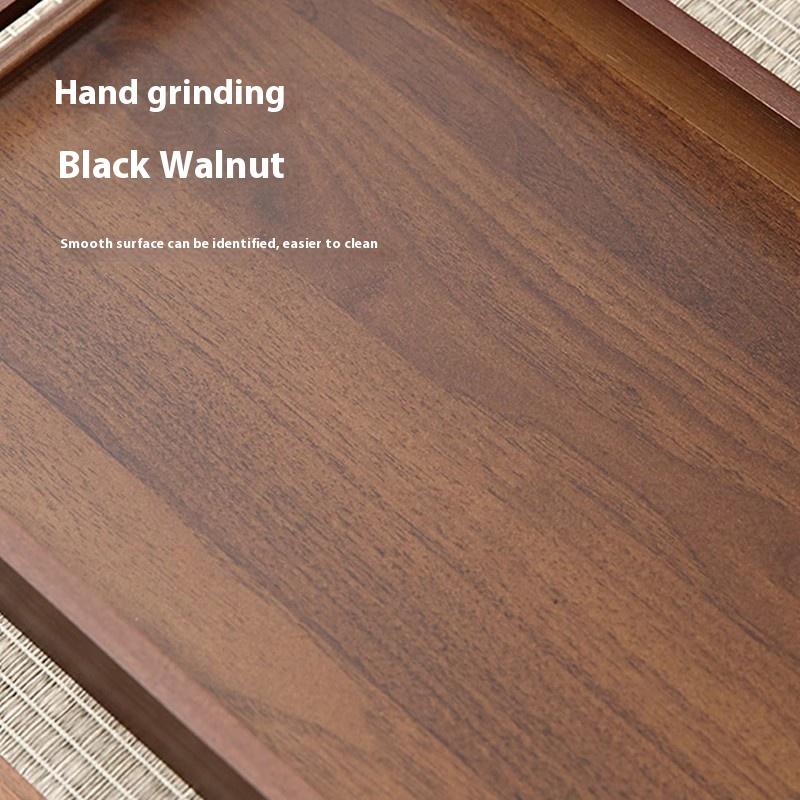 Gianxi Tea Tray Bamboo Tea Tray Tea Set Walnut Tea Table Tea Set Dim Sum Fruit Tray Tea Ceremony Tea Board Chaban Tea Table