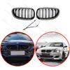 Pentru BMW Seria 5 E60 E61 M5 2003-2010 520i 535i 545i 550i Grilă Față cu Dublă Lamelă LED Kidney Accesorii Tuning