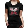 Cm Punk Logo T-Shirt für Damen Rundhals Streetwear T-Shirts Damen Kurzarm Sommerkleidung Tops