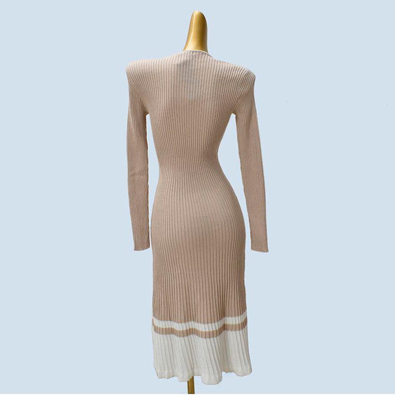 Knitted Dress Women 2025 New Autumn and Winter High Sense Elegant Socialite High End Graceful Skirts