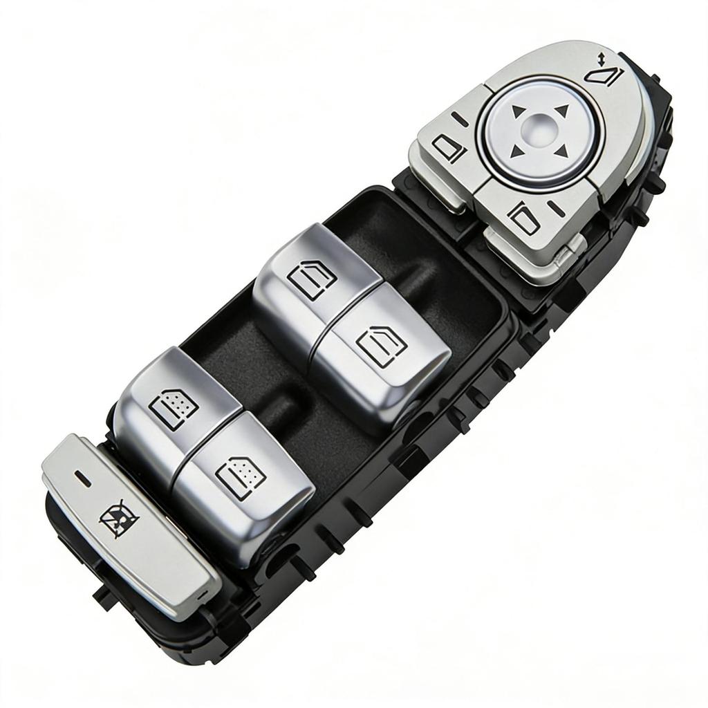 Electric Window Glass Lifter Switch for Mercedes C-Class & E-Class (C160, W205, C43) - A2059056811