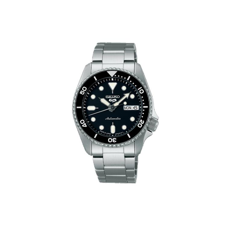 

SEIKO Automatic Mechanical Movement Stainless Steel Strap Watch Men s Watches Black Dial SRPK29K1 SRPK29K1