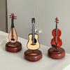 Vintage Decorative Music Box Featuring a Violin Guitar And Pipa Perfect As a Birthday Gift Or Classic Ornament