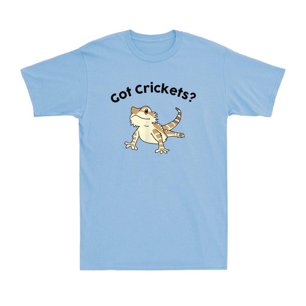 Bearded Dragon Got Crickets Bearded Funny Dragon Lovers Accessory Men s T Shirt S