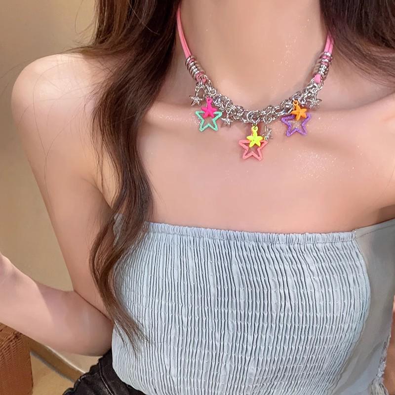 Spicy Girl Tassel Pearl Necklace: Elegant, Versatile Clavicle Jewelry for Women