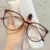 New Cute Metal Eyeglasses Frames Comfortable Lightweight Sturdy Durable Personalized Learning Glasses Without Lenses