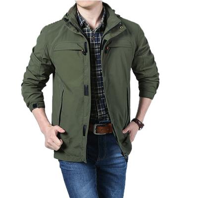 Herrenjacke neuer Herbst neue Herren lockere Freizeit Herrenmantel