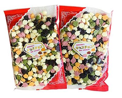 Kuss Schokolade Bunter Mix (400g x 2) Halb-Schokoladen-Blumen-Schokoladen-Set