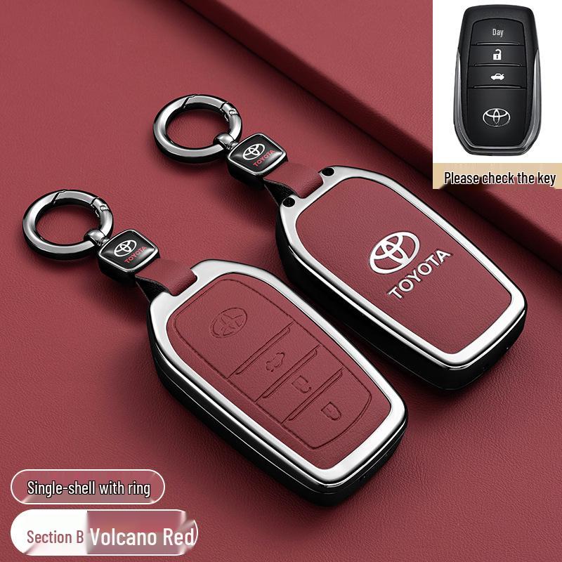

Женский чехол для ключа для Toyota Camry, Corolla, RAV4, Land Cruiser, Avalon и Viloran.