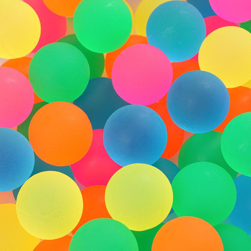 10-20PCS Random Solid Color Elastic Bouncing Balls Chasing Game Use Suitable for Party Interactive Games Goodie Bag Souvenir ZYF