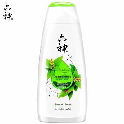Six God Cool & Moisturizing Shower Gel