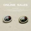6pcs/Lot Decorative Buttons For Clothes Metal Diy Crafts Supplies Coats Jacket Sewing Accessories Sewing Materials Handicraft