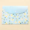 10pcs A4 Document Bags Transparent PVC Snap Folders Cute Floral Designs Test Paper Bags Creative Storage Office School Supplies