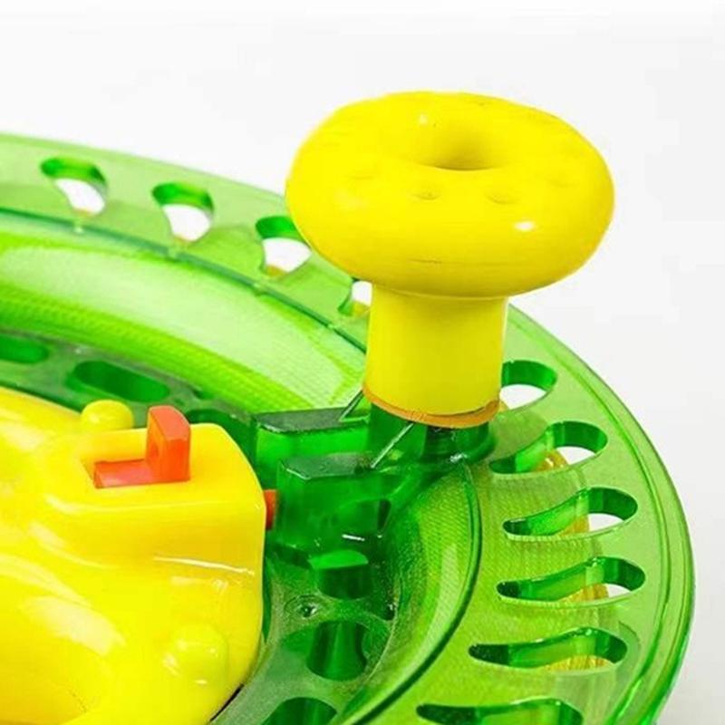 1 kus 200/300/400M Navíječ šňůry na draka Fire Wheel Rukojeť pro létání se šňůrou Nástroj Šňůra Vnější Kulatý Modrý Pro létání s draky