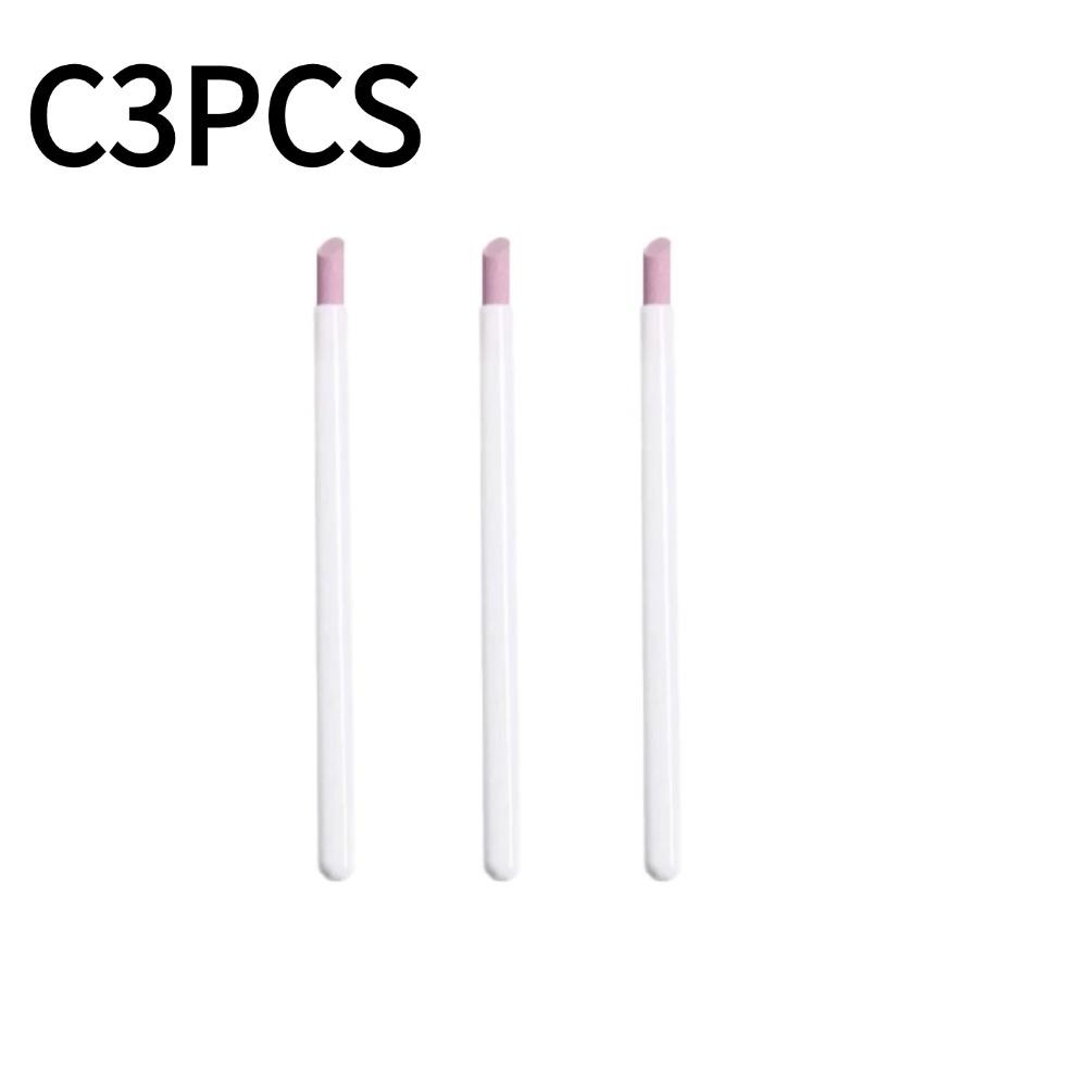 1/3pcs Japanese Style Nail Buffer Pen Nail Grinding Tool Precise Nail Plate Polishing & Cuticle Pusher Gentle On Natural Nails
